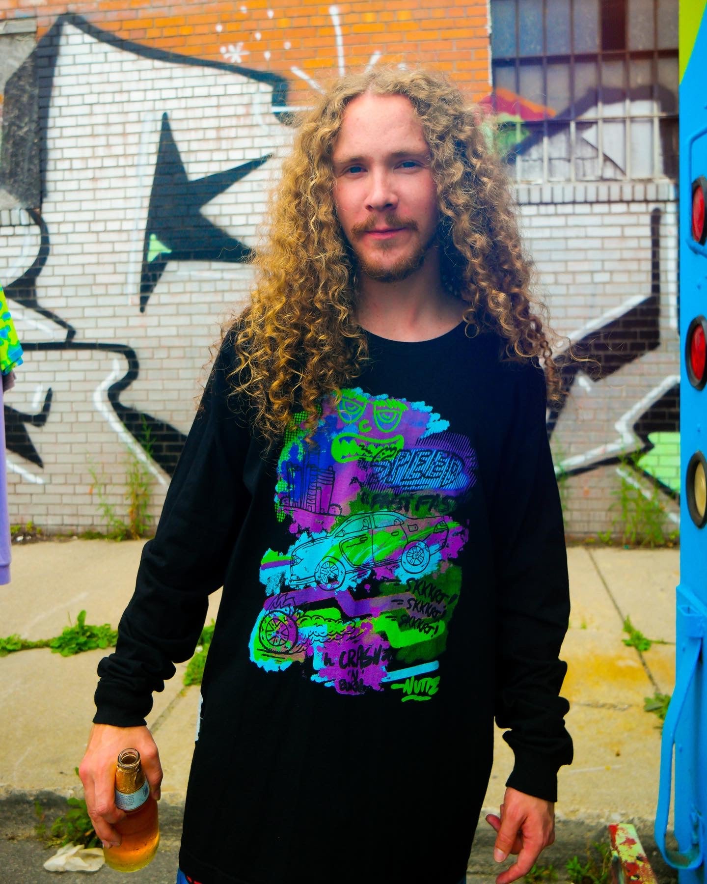 Crash N Burn Unisex Long Sleeve Tee