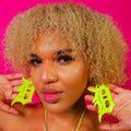 Old English Detroit Earrings