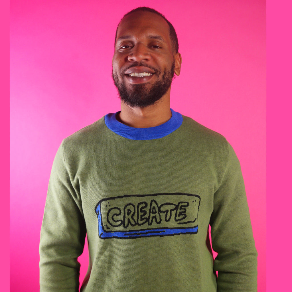 CREATE Knitted sweater